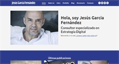 Desktop Screenshot of jesusgarciafernandez.com