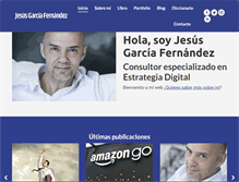 Tablet Screenshot of jesusgarciafernandez.com